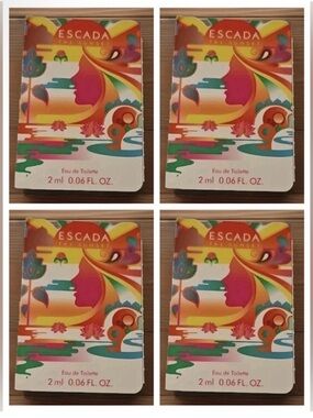 VERY RARE Escada Taj Sunset (4 Sample Vials Total)